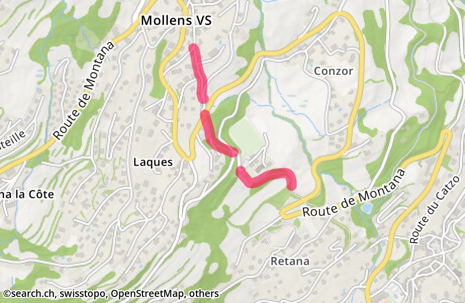 Chemin de Saint-Maurice, 3974 Mollens