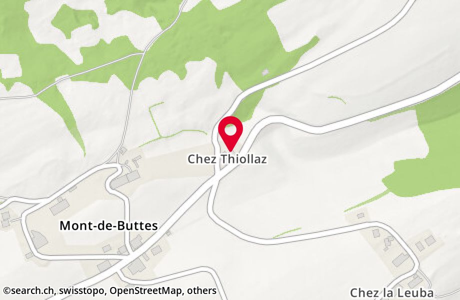 Chez Thiollaz 1, 2116 Mont-de-Buttes