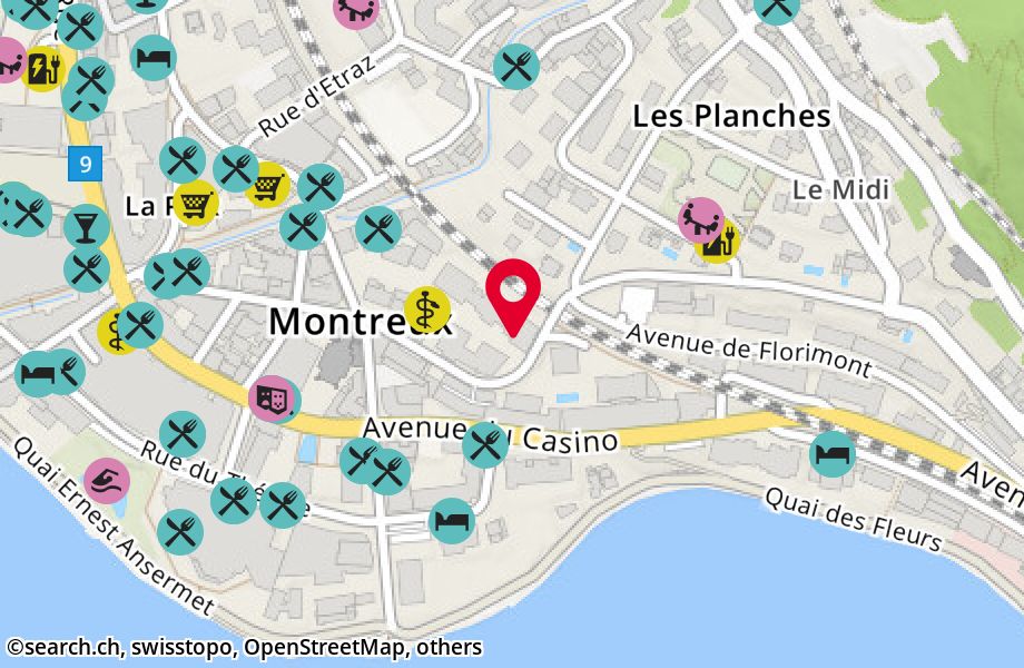 Avenue des Planches 20A, 1820 Montreux