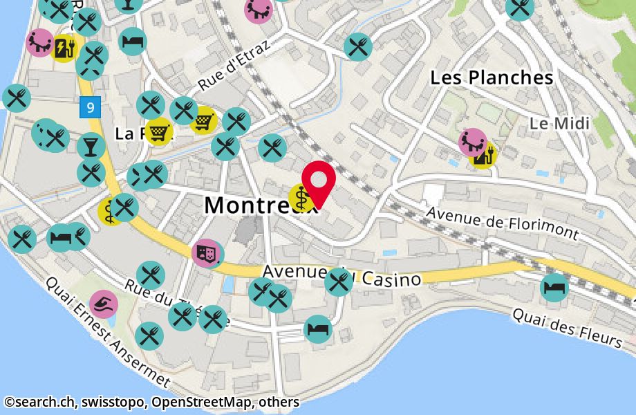 Avenue des Planches 22B, 1820 Montreux