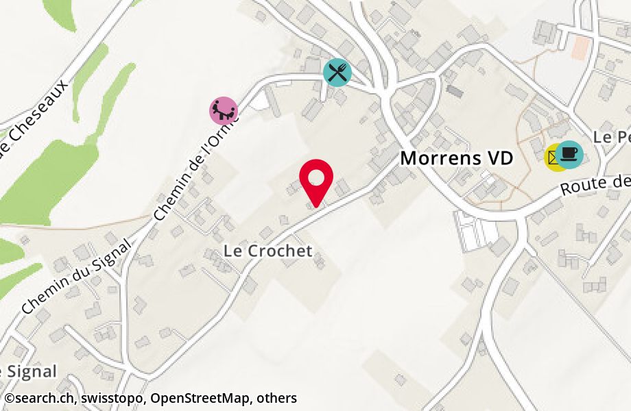 Chemin du Crochet 16, 1054 Morrens