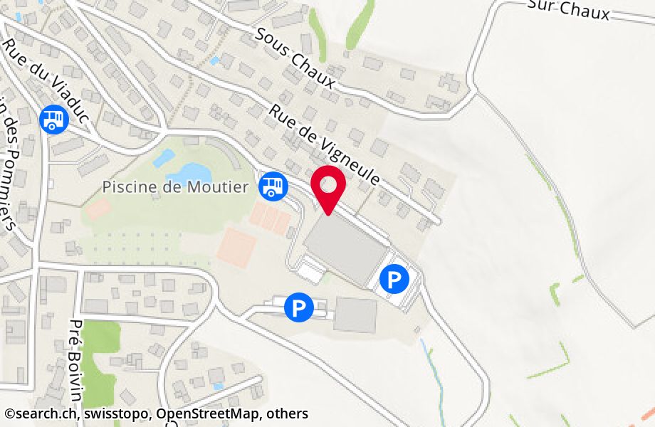 Chemin de la Piscine 12, 2740 Moutier