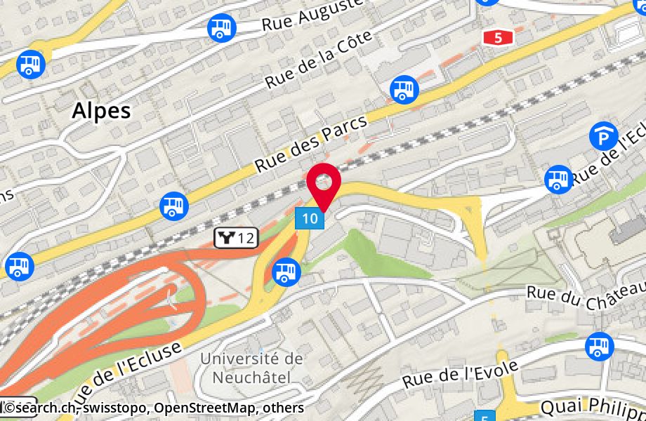 Rue de l'Ecluse 63, 2000 Neuchatel