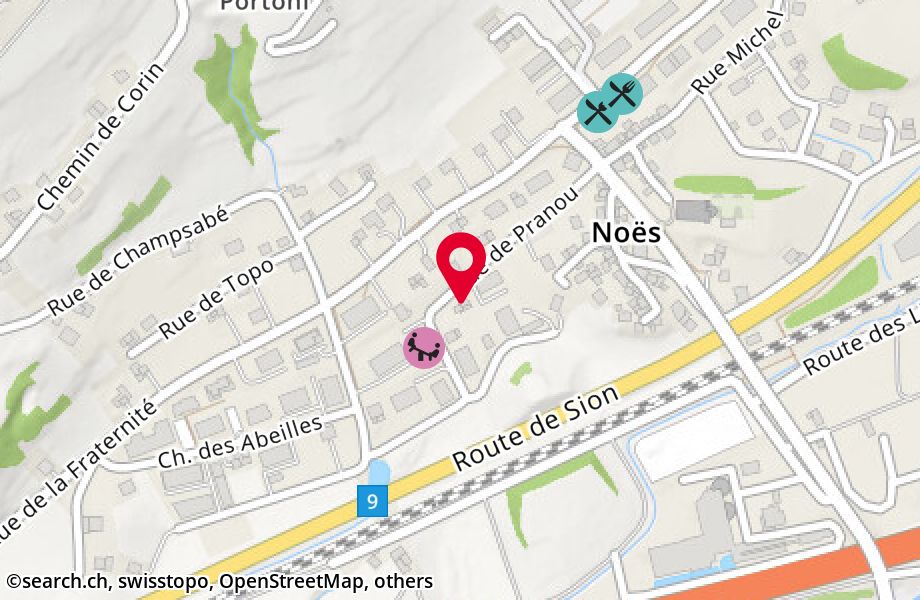 Rue de Pranou 7, 3976 Noës