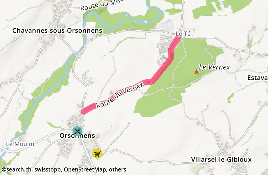Route du Vernex, 1694 Orsonnens