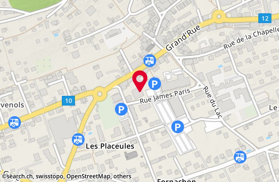 Rue Jämes-Paris 3, 2034 Peseux