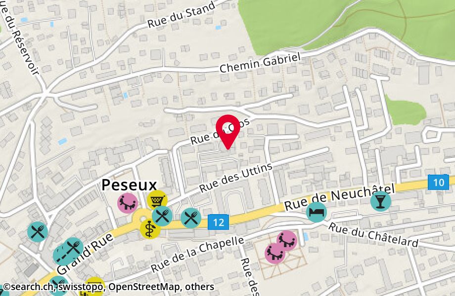Rue des Uttins 17, 2034 Peseux
