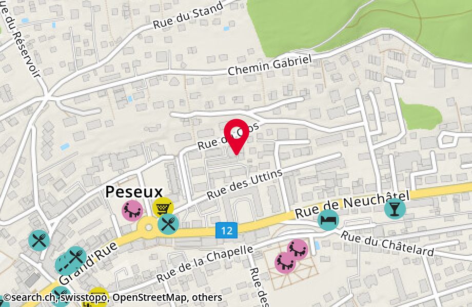 Rue des Uttins 17, 2034 Peseux
