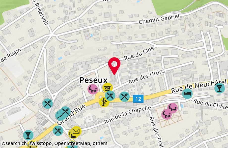 Rue du Clos 3, 2034 Peseux