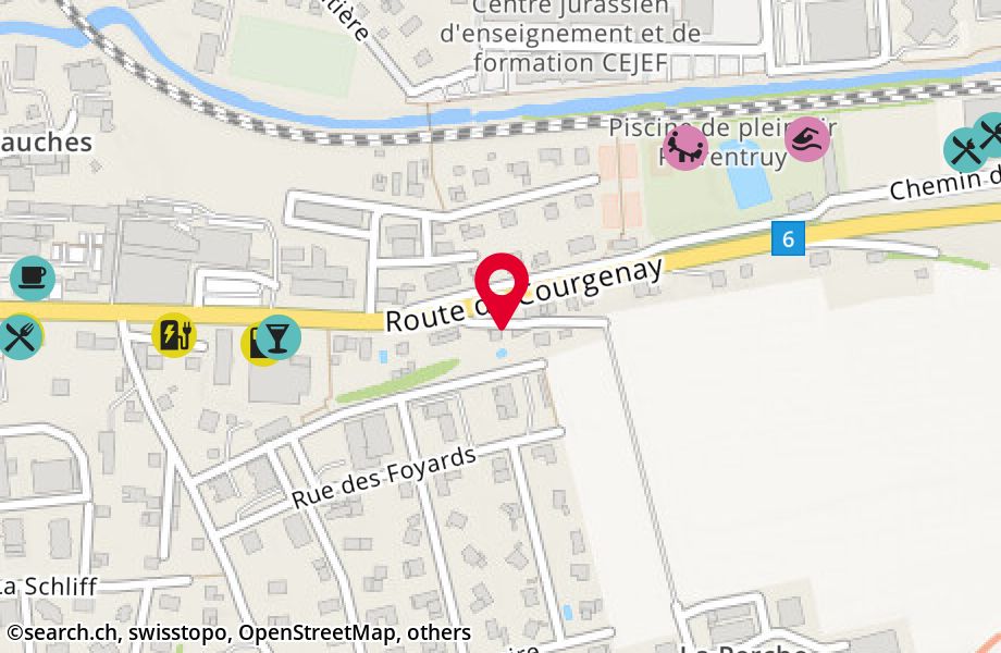 Route de Courgenay 54, 2900 Porrentruy