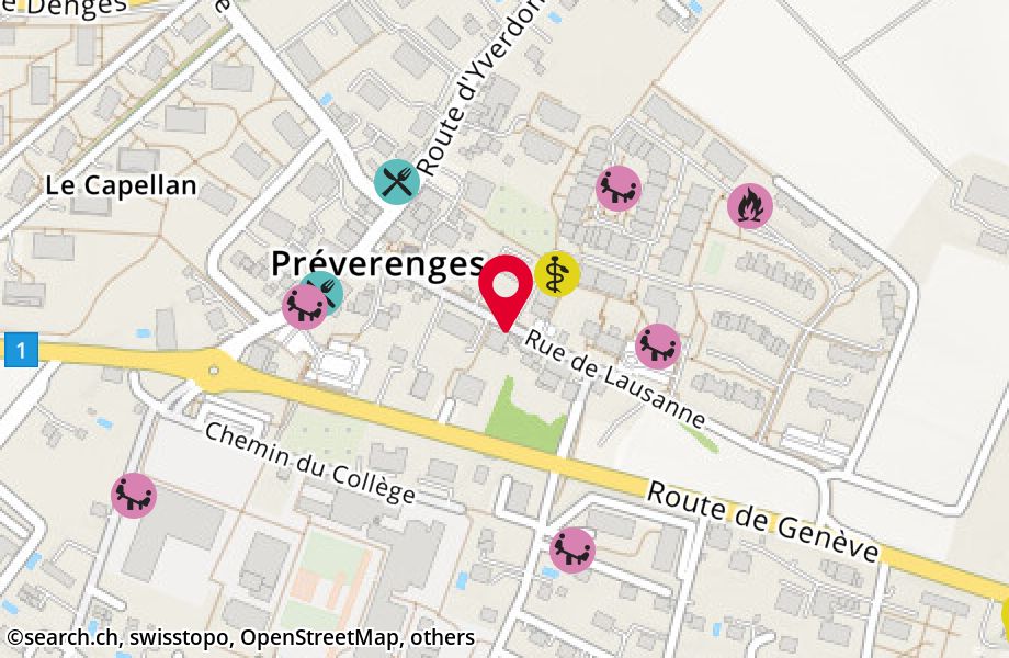 Rue de Lausanne 16, 1028 Préverenges