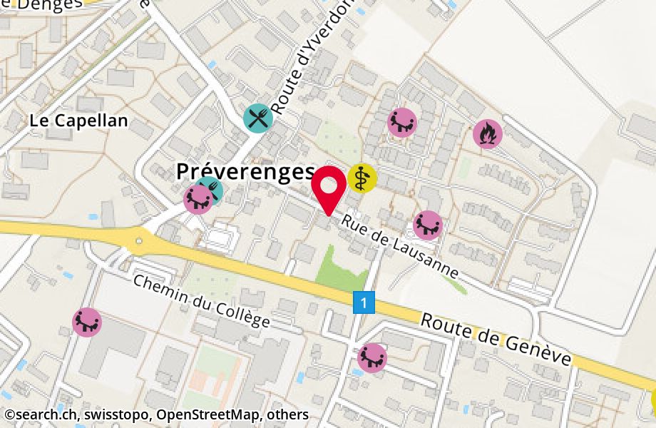 Rue de Lausanne 16, 1028 Préverenges