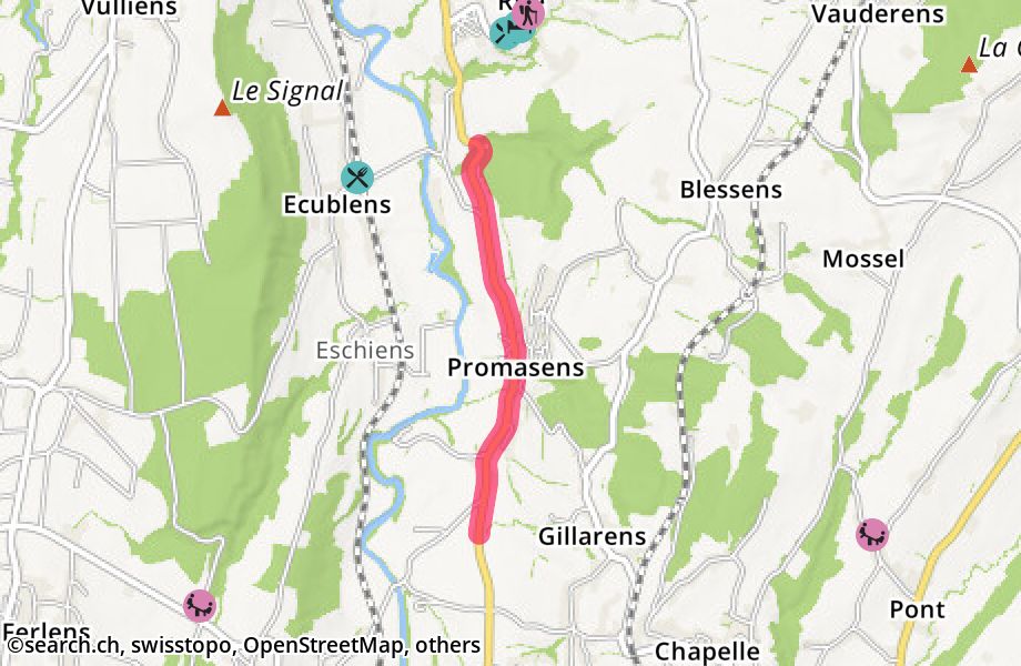 Route d'Oron, 1673 Promasens