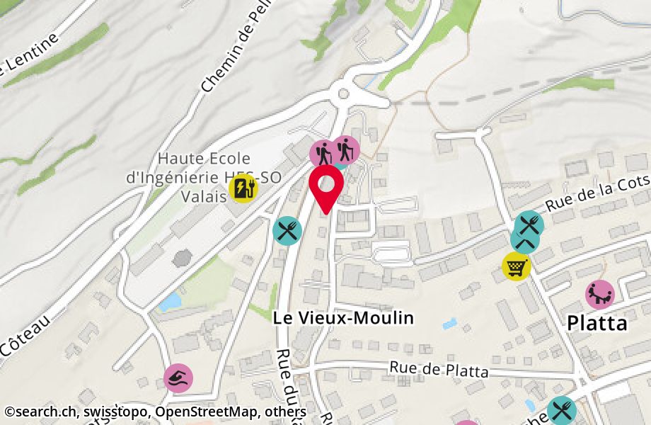 Rue du Vieux-Moulin 47, 1950 Sion