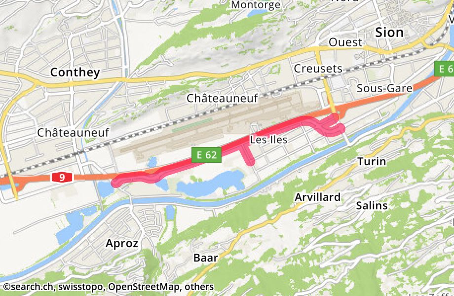 Route d'Aproz, 1950 Sion