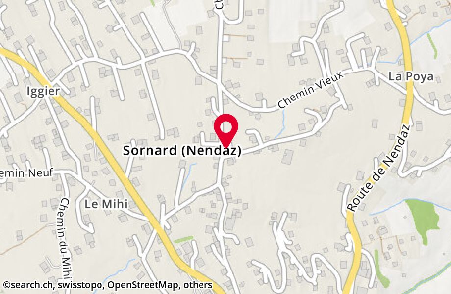 Route de Sornard 54, 1997 Sornard (Nendaz)