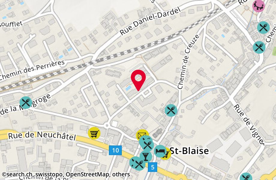 Rue des Bourguillards 10, 2072 St-Blaise