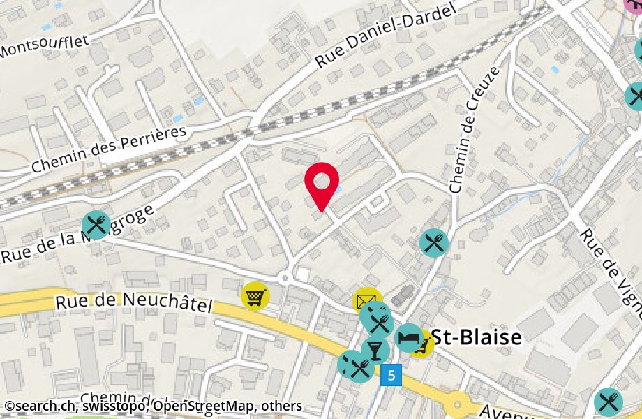 Rue des Bourguillards 20, 2072 St-Blaise