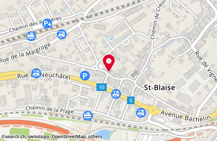 Rue des Lavannes 2, 2072 St-Blaise