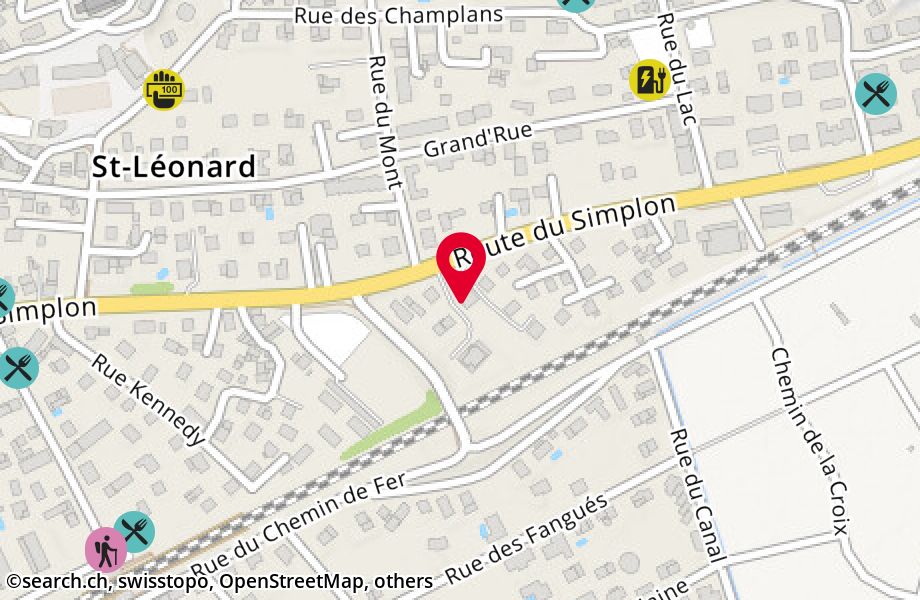 Route du Simplon 40, 1958 St-Léonard