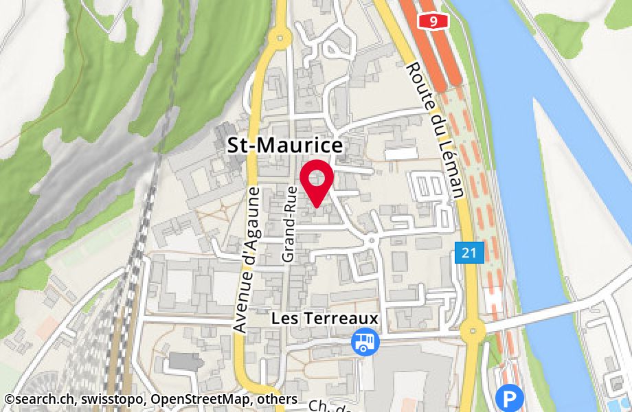 Rue Saint-François 1A, 1890 St-Maurice