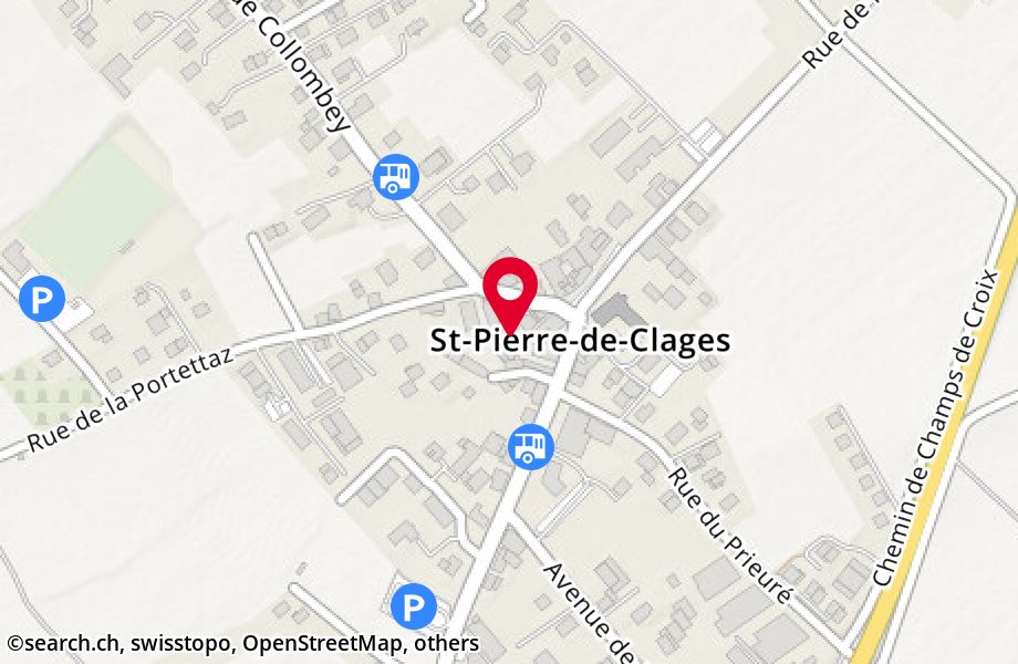Rue de l'Eglise 32, 1955 St-Pierre-de-Clages
