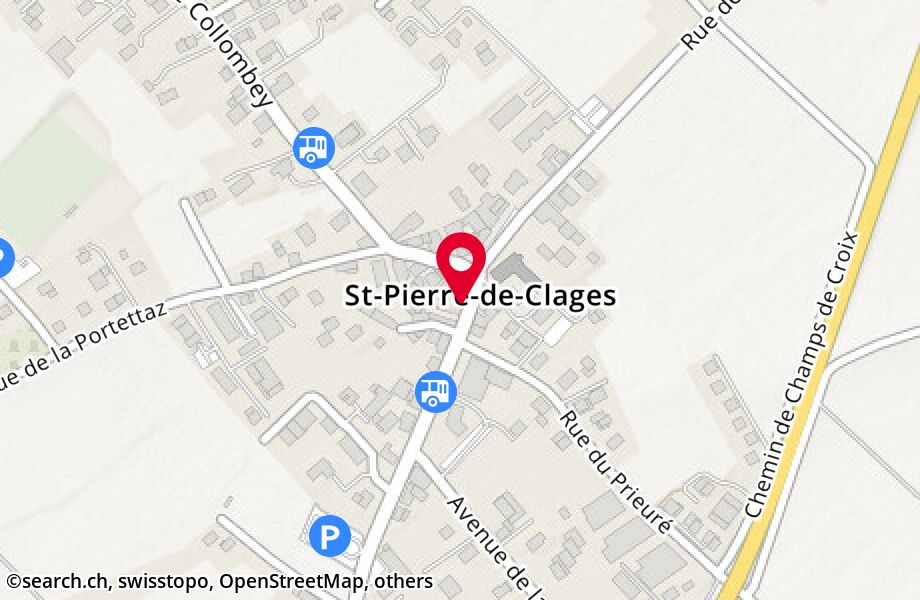 Rue de l'Eglise 40-42, 1955 St-Pierre-de-Clages