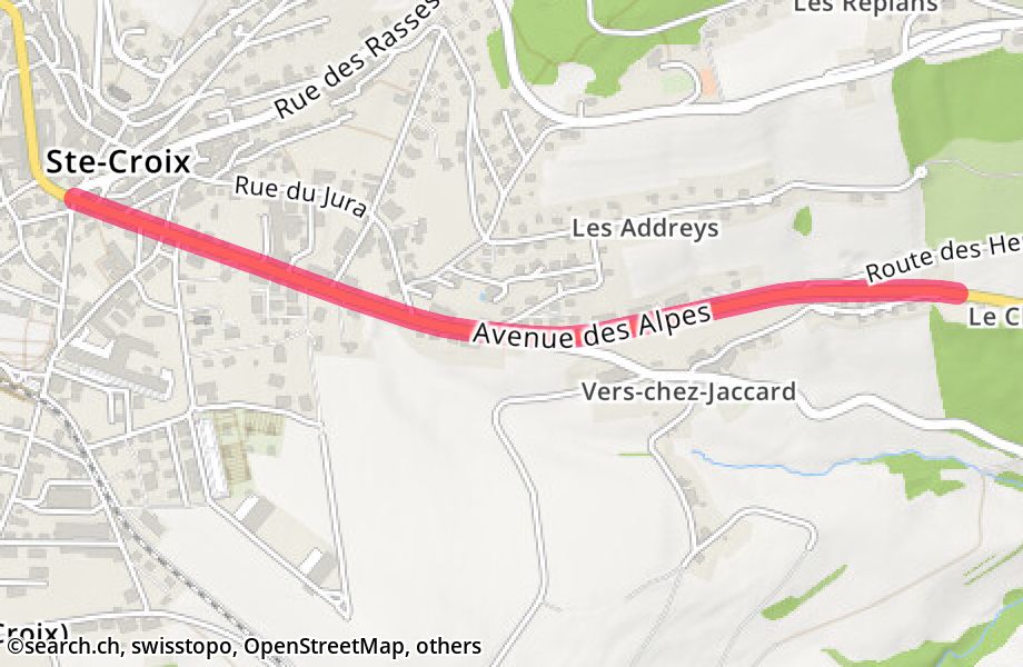 Avenue des Alpes, 1450 Ste-Croix