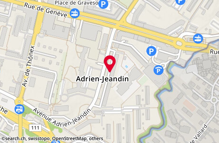 Avenue Adrien-Jeandin 15, 1226 Thônex