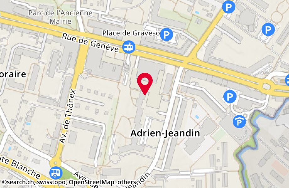 Avenue Adrien-Jeandin 8, 1226 Thônex