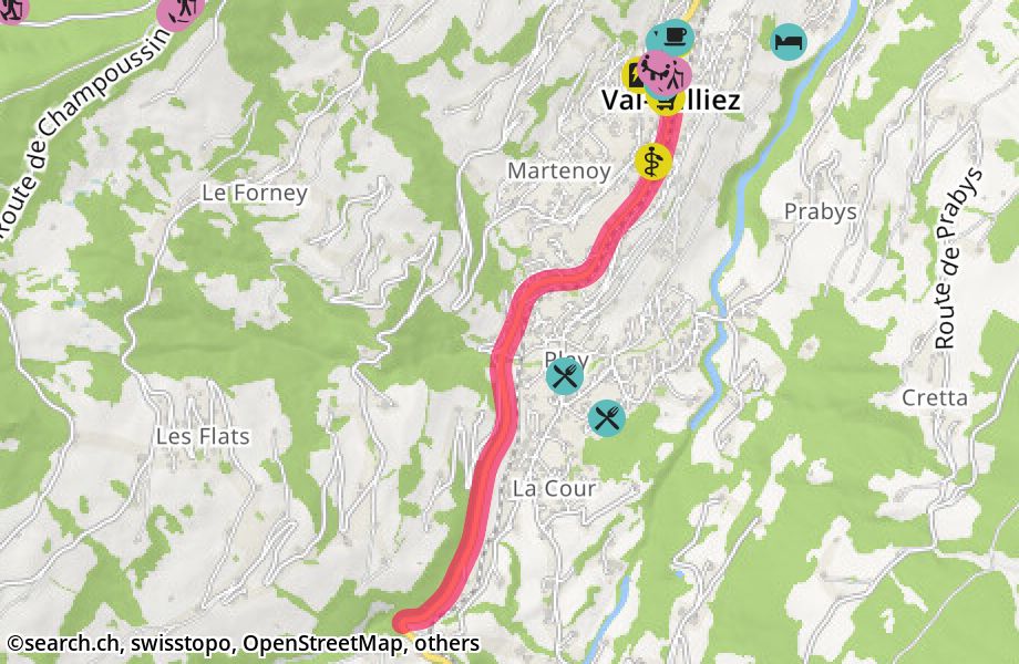 Route de Champéry, 1873 Val-d'Illiez