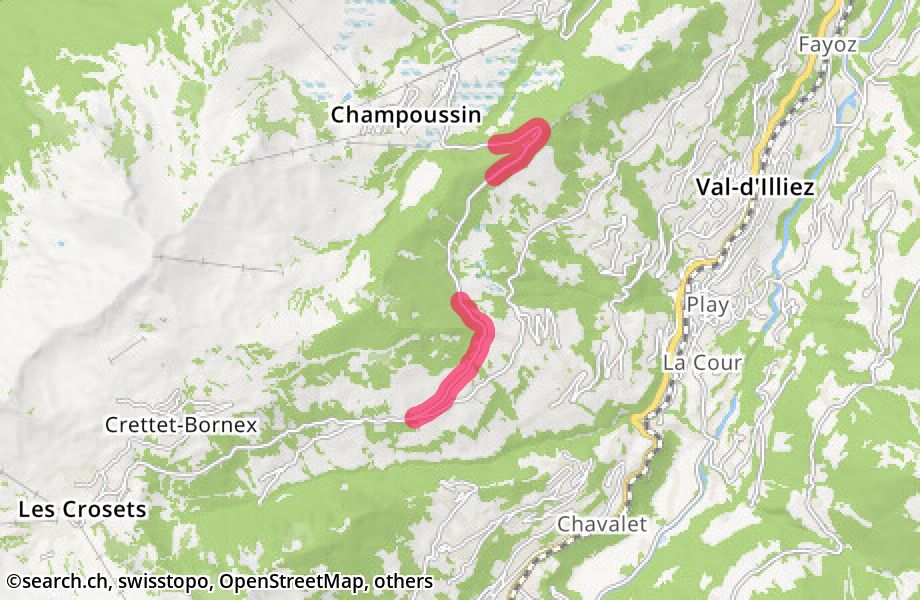 Route de Champoussin 65, 1873 Val-d'Illiez