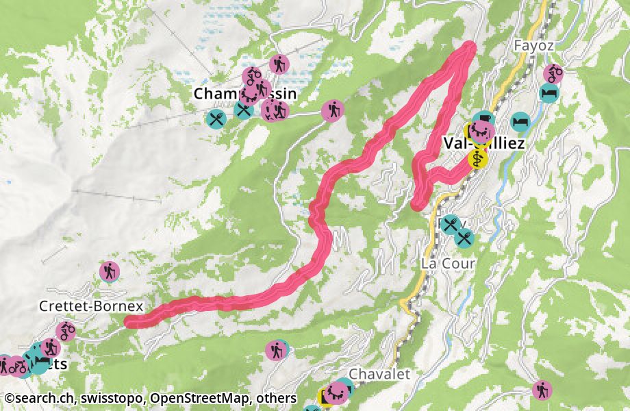 Route des Crosets, 1873 Val-d'Illiez