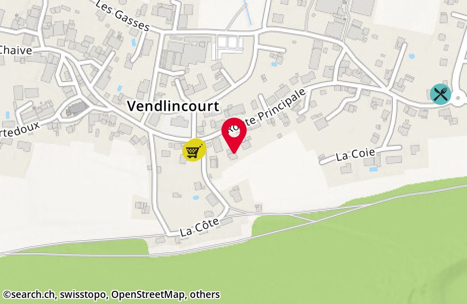 Route Principale 10, 2943 Vendlincourt