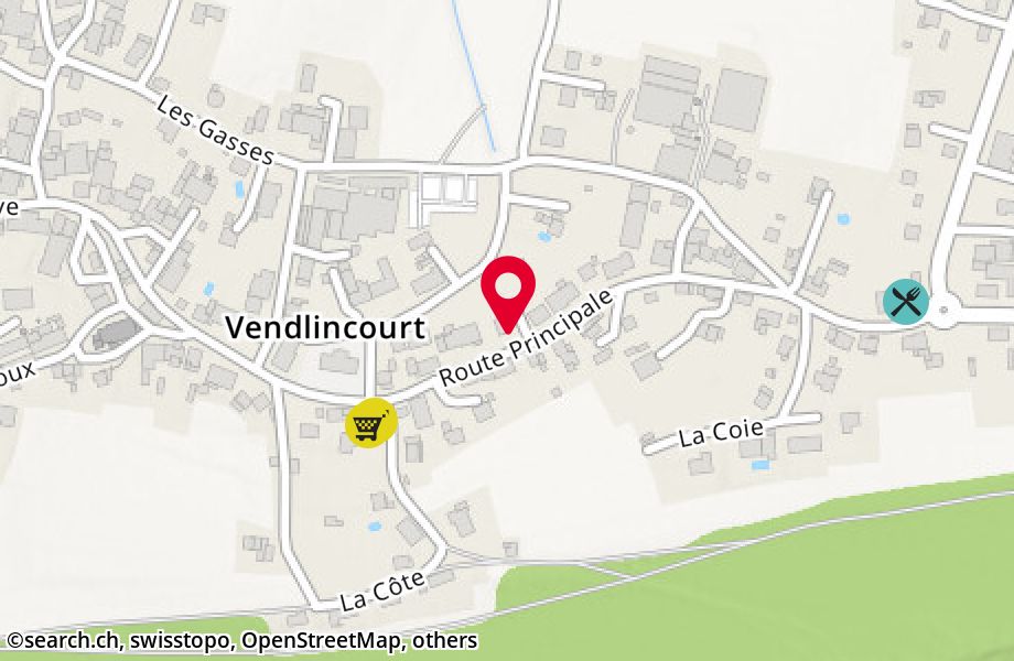 Route Principale 11, 2943 Vendlincourt
