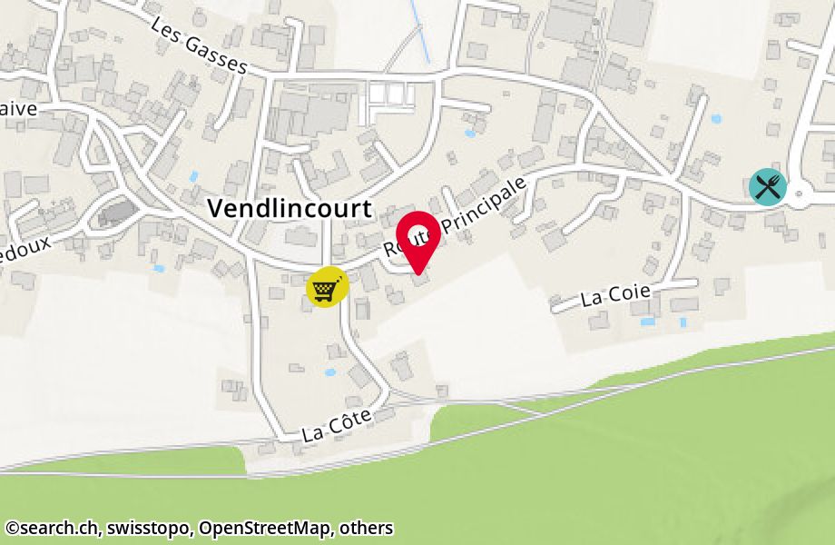 Route Principale 12, 2943 Vendlincourt