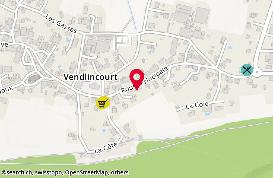 Route Principale 16, 2943 Vendlincourt