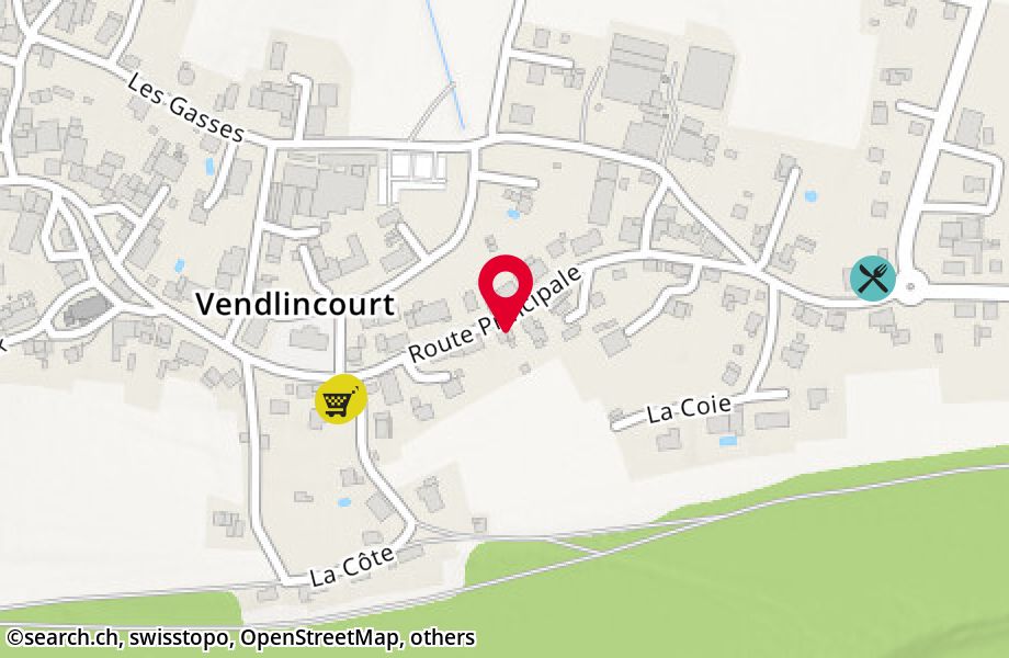 Route Principale 20, 2943 Vendlincourt
