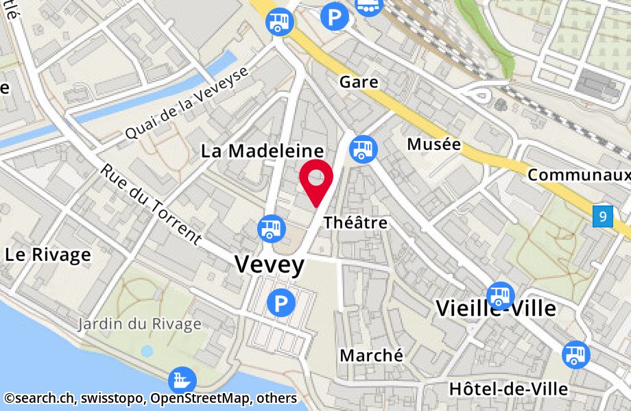 Rue de Lausanne 1, 1800 Vevey