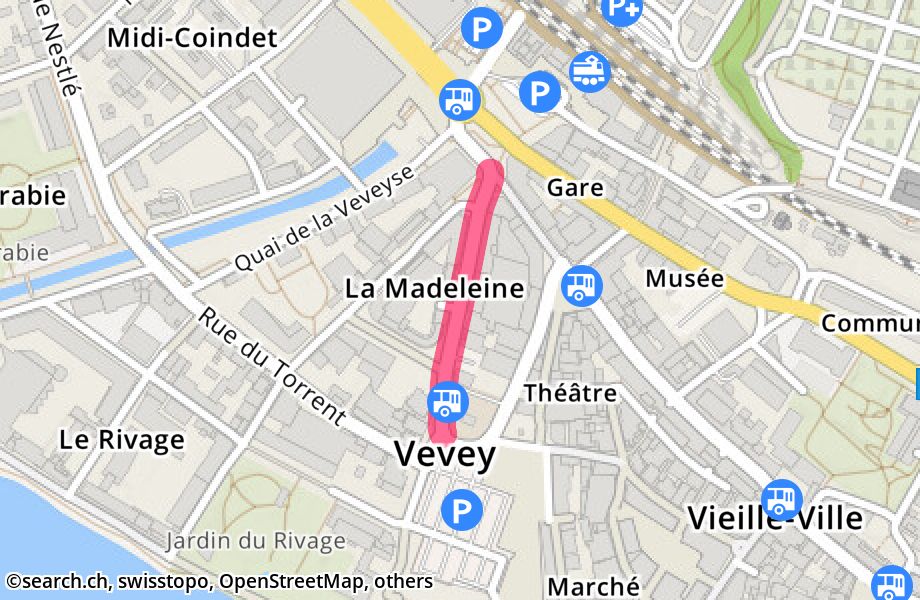 Avenue Paul-Cérésole, 1800 Vevey