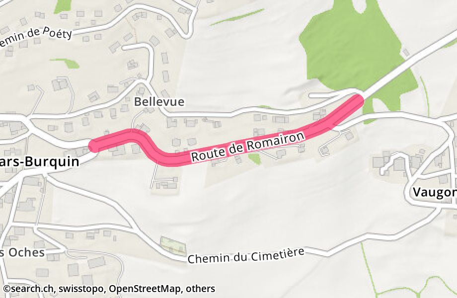 Route de Romairon, 1423 Villars-Burquin