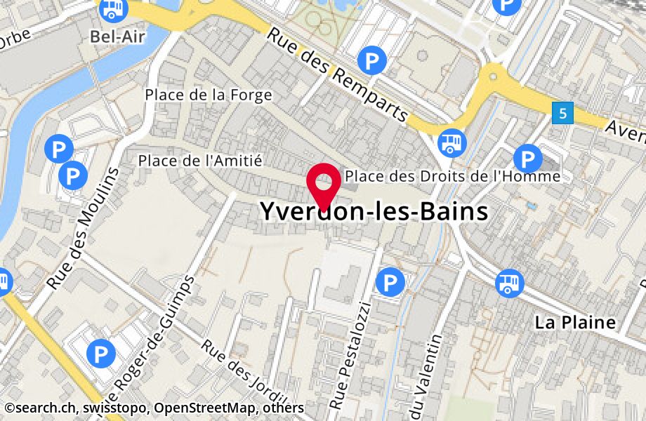 Rue du Four 5, 1400 Yverdon-les-Bains