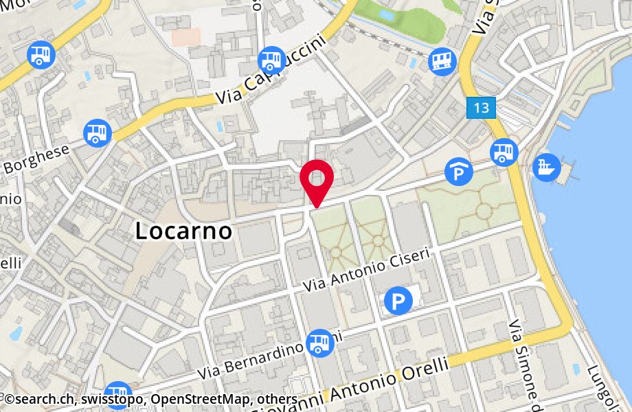 Largo Franco Zorzi, 6600 Locarno