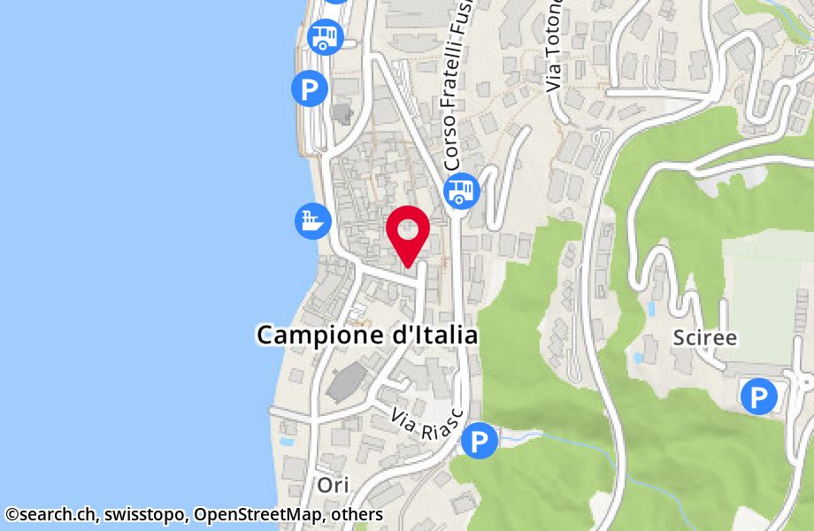 Via Alessandro Volta 3, 22061 Campione d'Italia