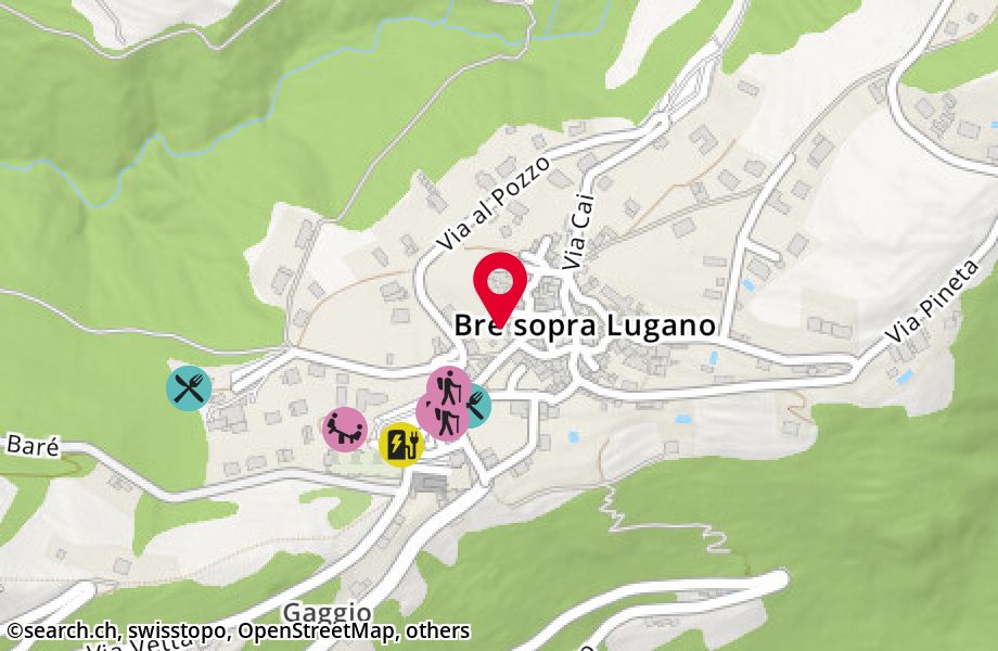 Contrada Gedra 3, 6979 Brè sopra Lugano