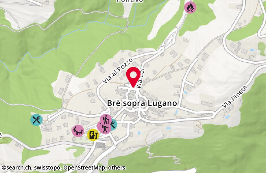 Strecia Cascine 4, 6979 Brè sopra Lugano