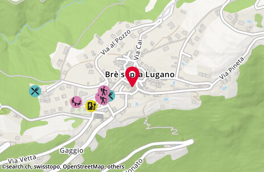 Via Cai 15, 6979 Brè sopra Lugano