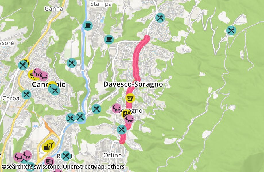 Strada Cantonale, 6964 Davesco-Soragno