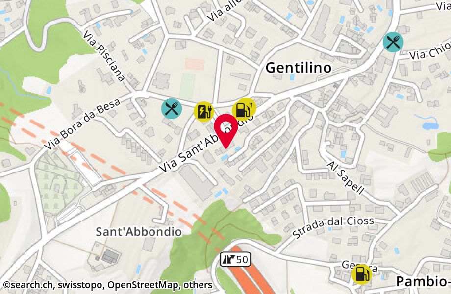 Via Sant'Abbondio 51, 6925 Gentilino