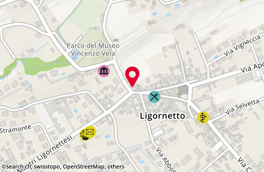 Largo Vincenzo Vela 2, 6853 Ligornetto